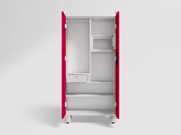 Godrej Wardrobe H1 Led, Tex Deep Pink
