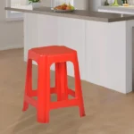 Nilkamal STL07 Plastic Stool RED